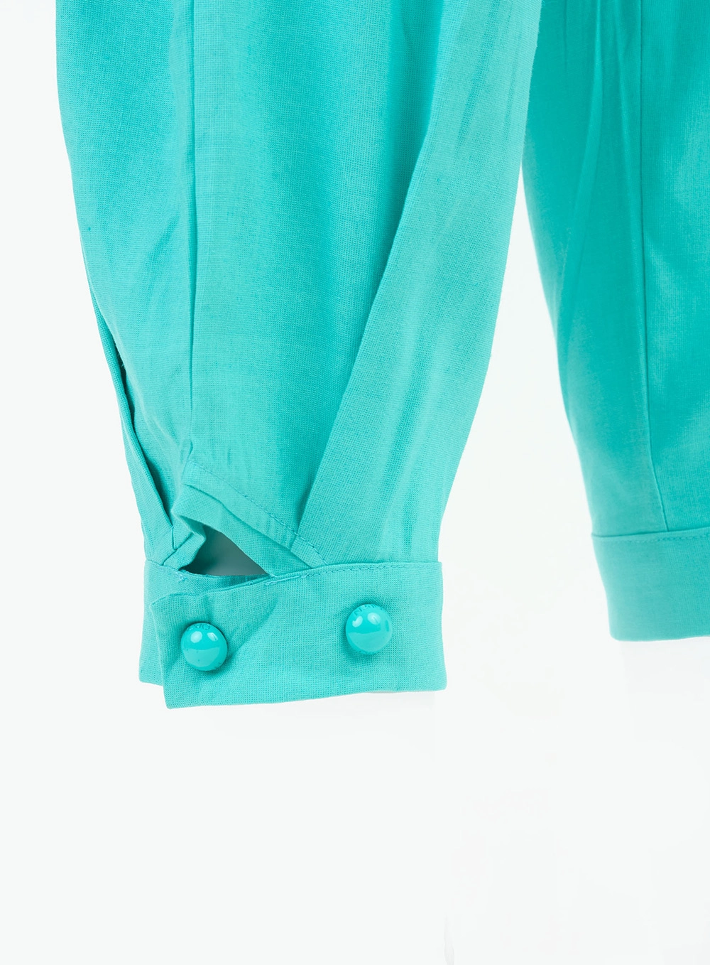 Calça Cropped Alfaiataria Verde 3