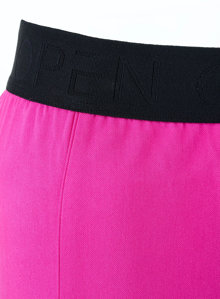 Calça Jogger Cós Em Elástico Rosa 3