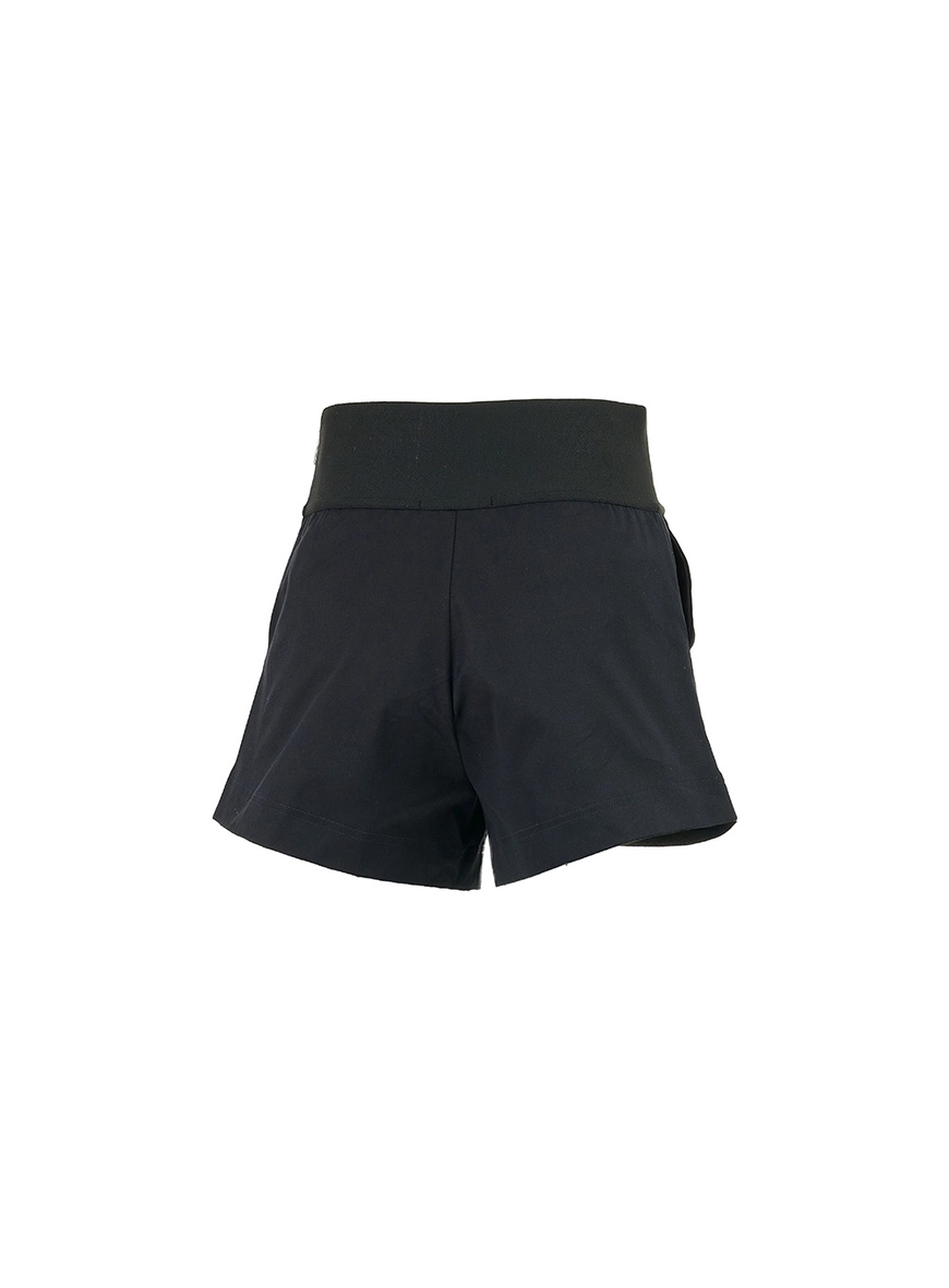 Short Open Com Elástico Preto 2
