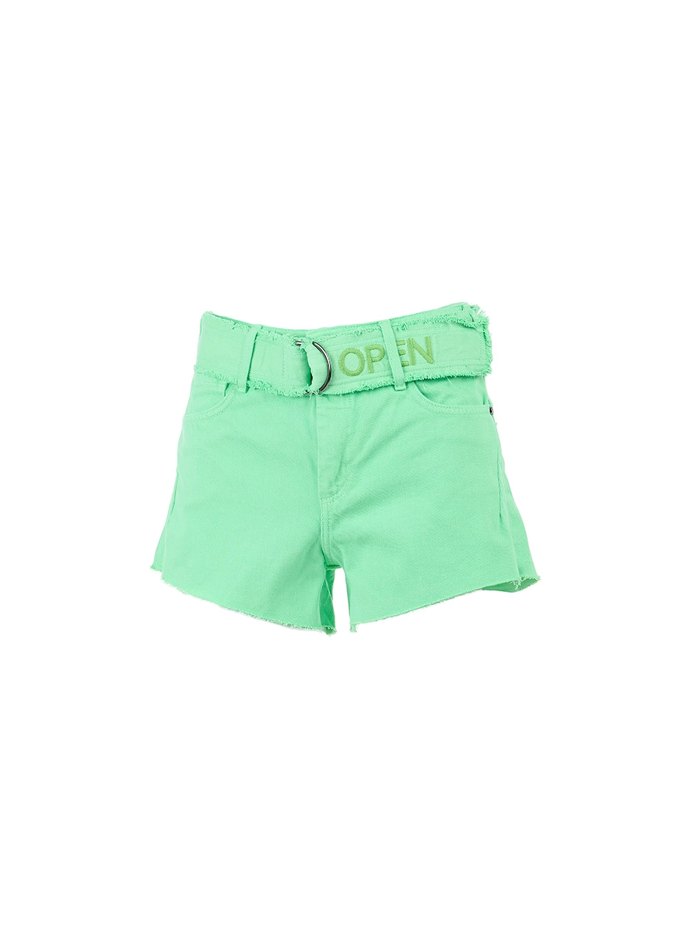 Short Sarja Mia Com Cinto Verde 3