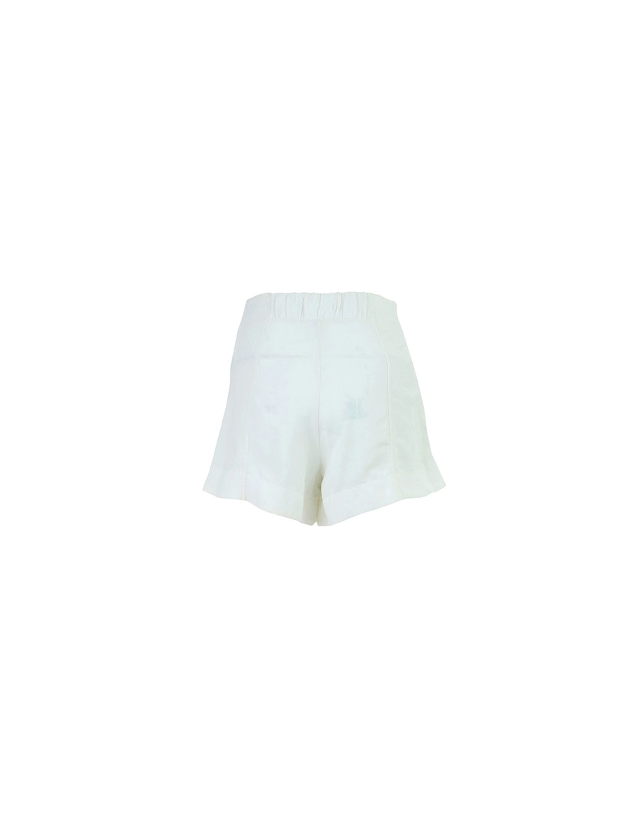 Short Linho Com Ilhós E Faixa Off Shell 2