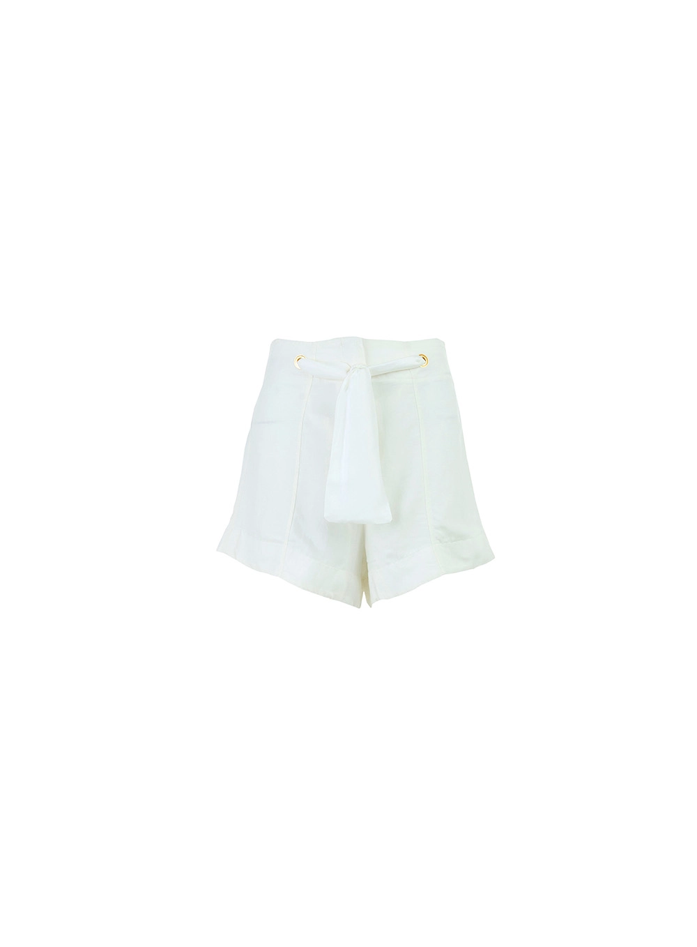 Short Linho Com Ilhós E Faixa Off Shell 1