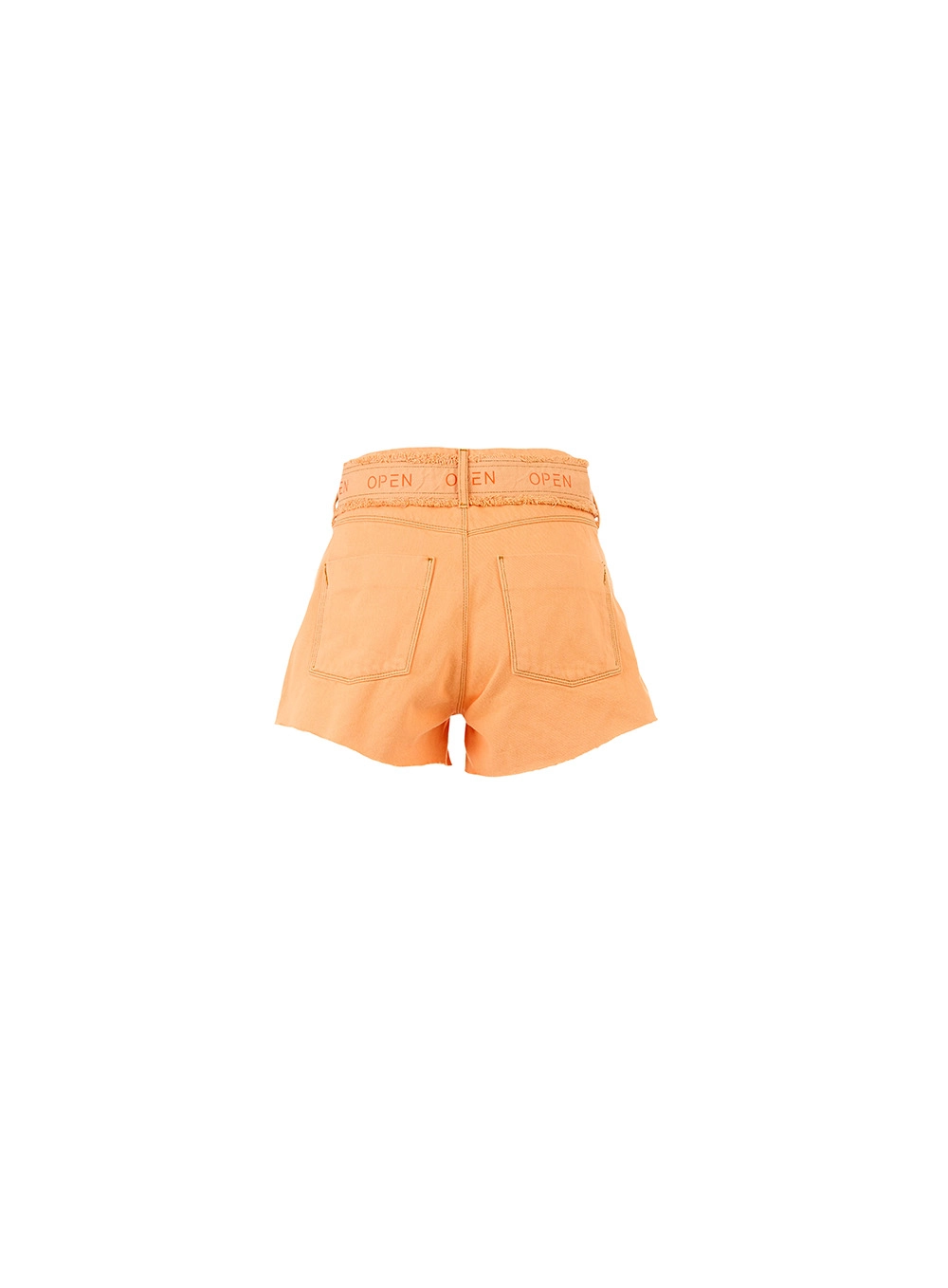 Short Sarja Mia Com Cinto Laranja 2