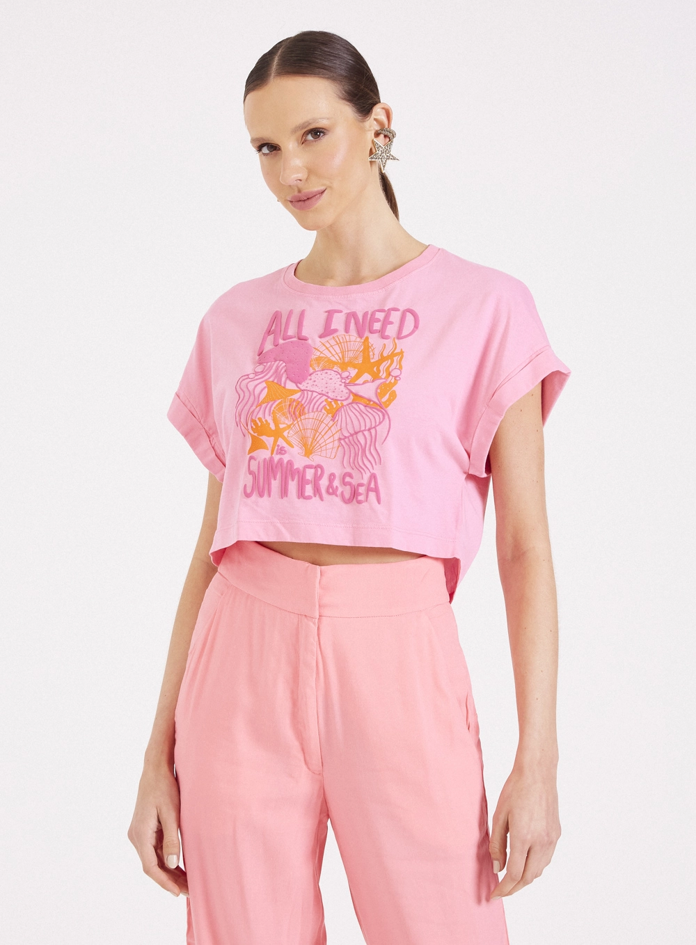 Blusa Muscle All Ineed Rosa 1