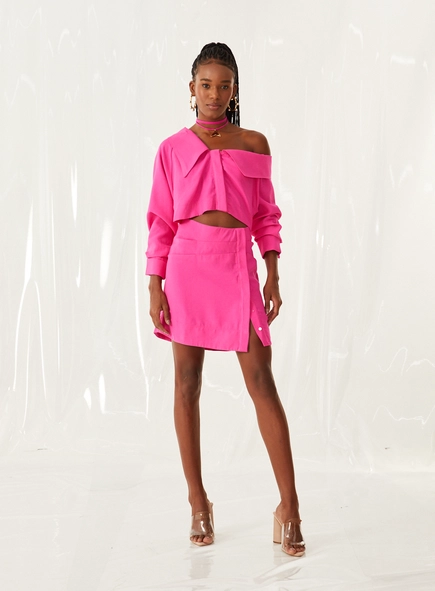 Vestido Alfaiataria Assimétrico
