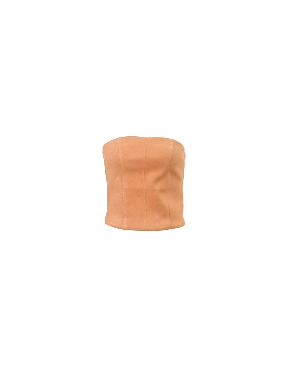 Top Corset Sarja Resinado Laranja 1