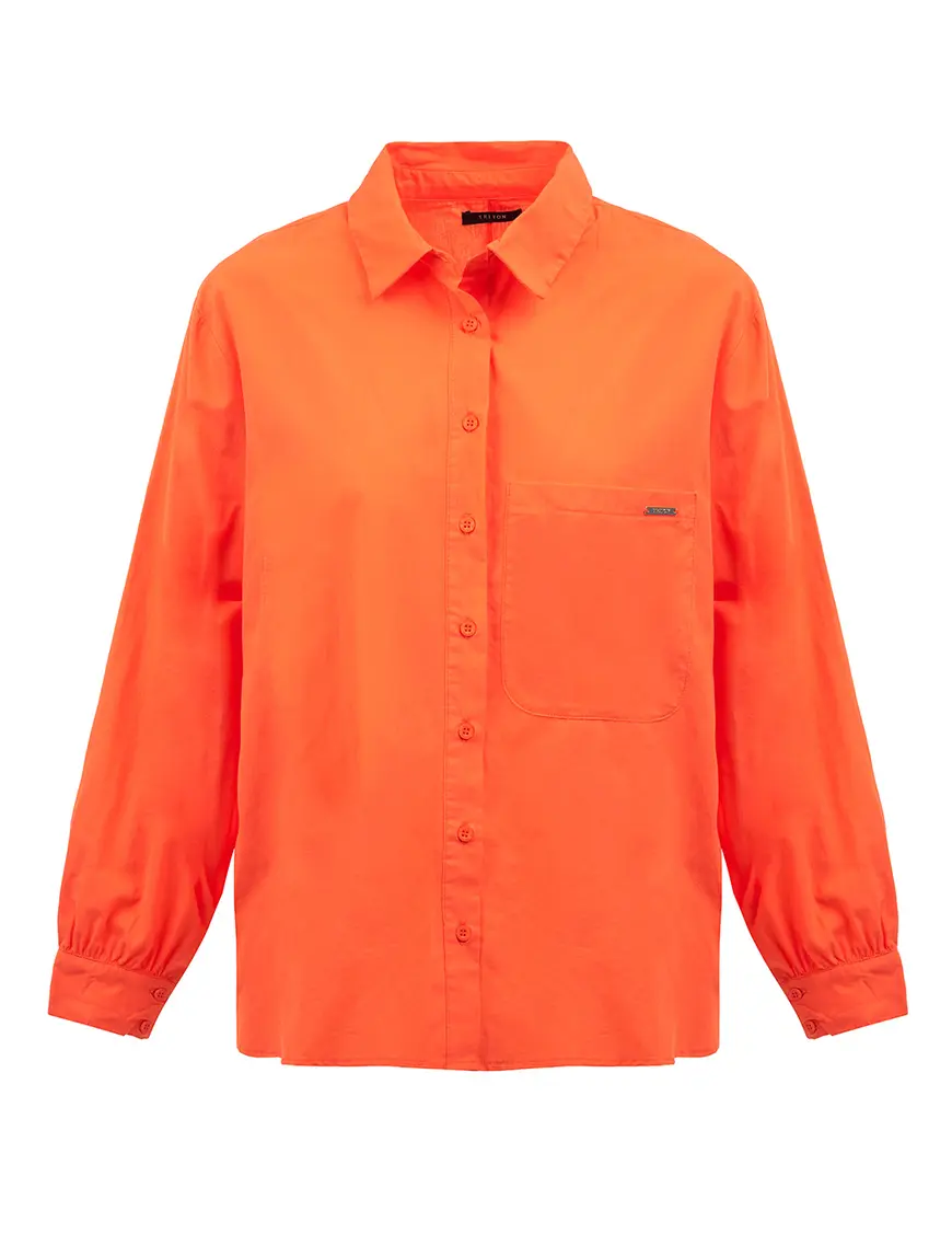 Camisa Triton Laranja Caprese 1