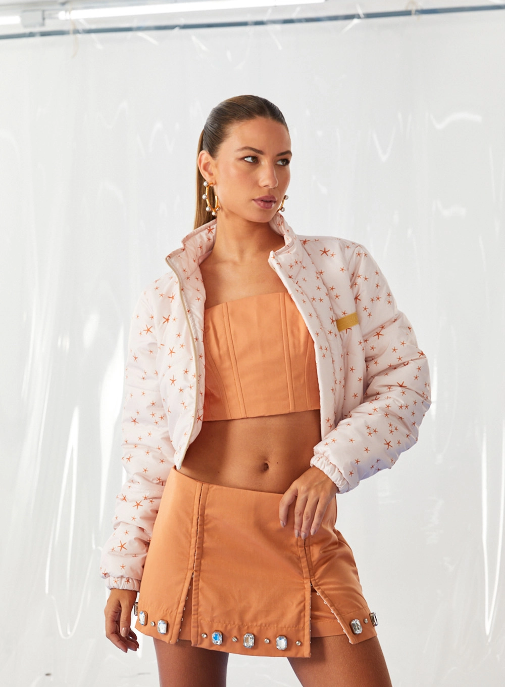 Top Corset Com Alças Bege 4