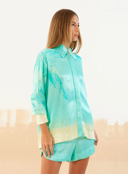 Camisa Alfaiataria Reta Paradise Dream