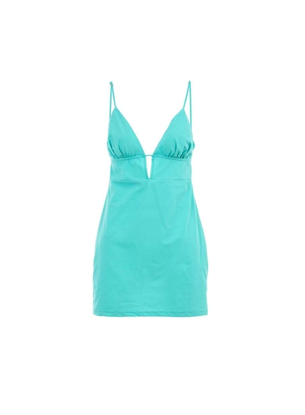 Vestido Alças Finas Com Amarração Astro