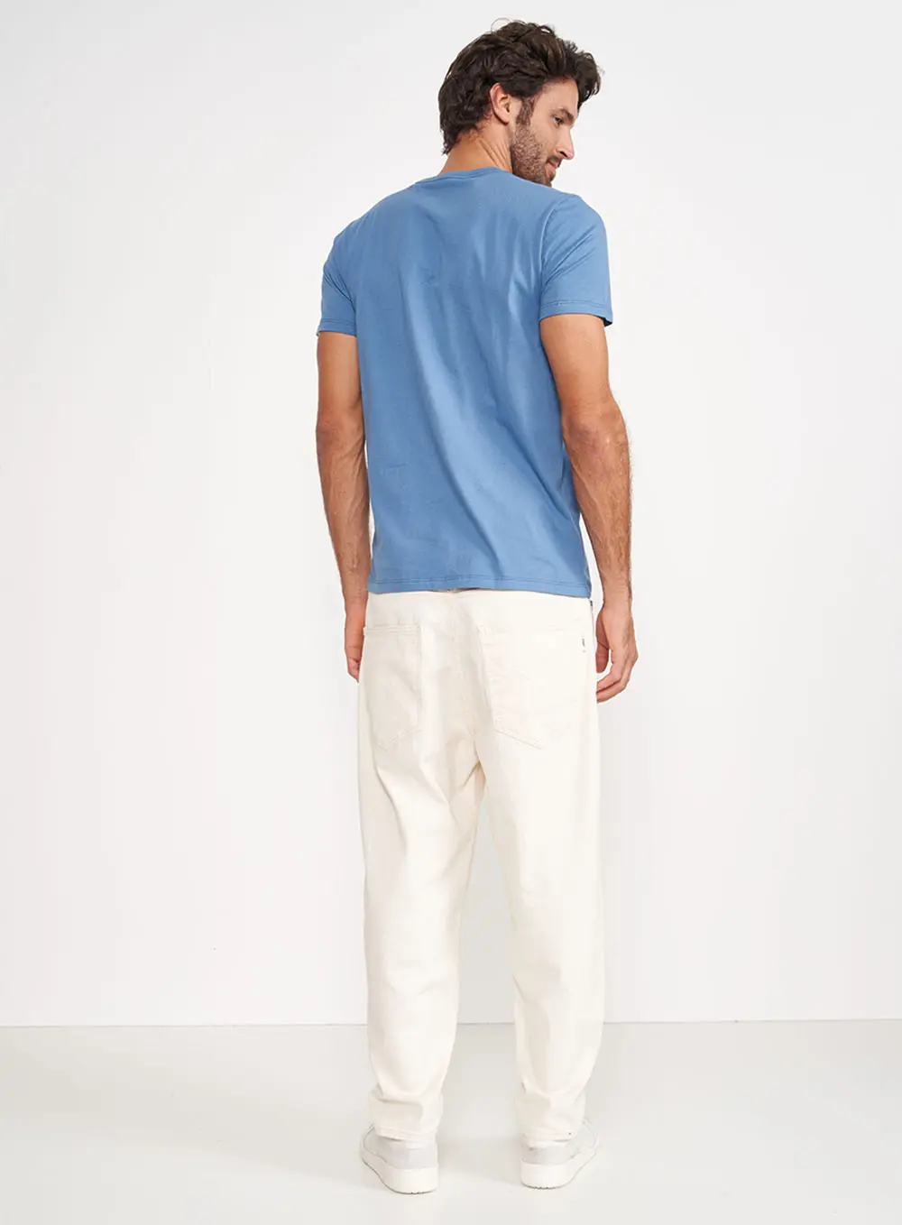 Camiseta Slim Protect The Oceon Azul Windy Blue