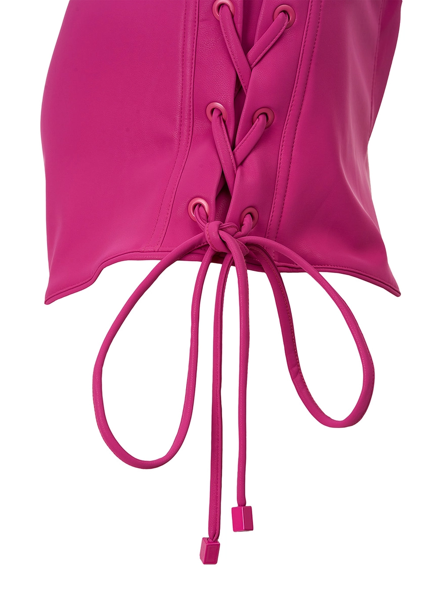 Short Com Ilhós Rosa 3