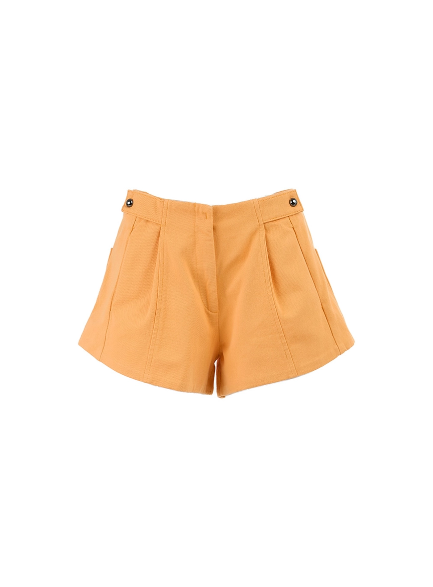 Short Sarja Comfort Laranja 1