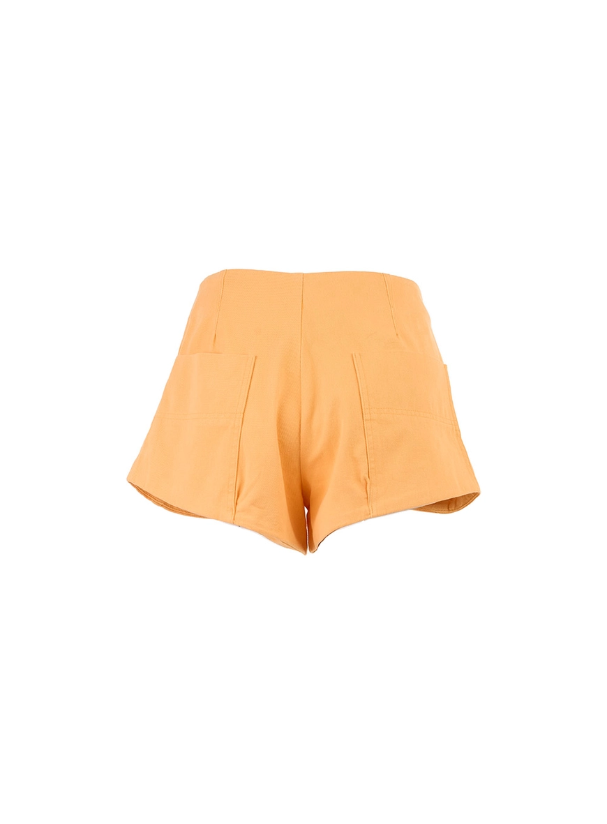 Short Sarja Comfort Laranja 2
