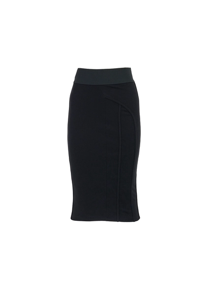 Saia Midi Slim Com Elástico