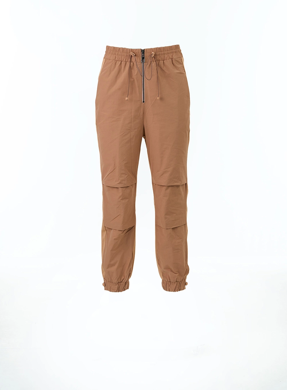 Calça Jogger Com Recortes Bege 1