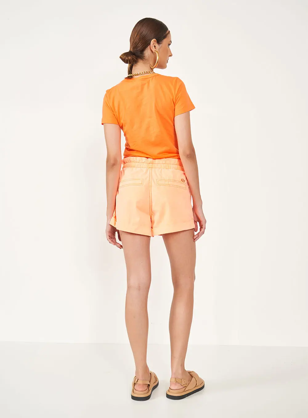 Short Sarja Clochard Laranja