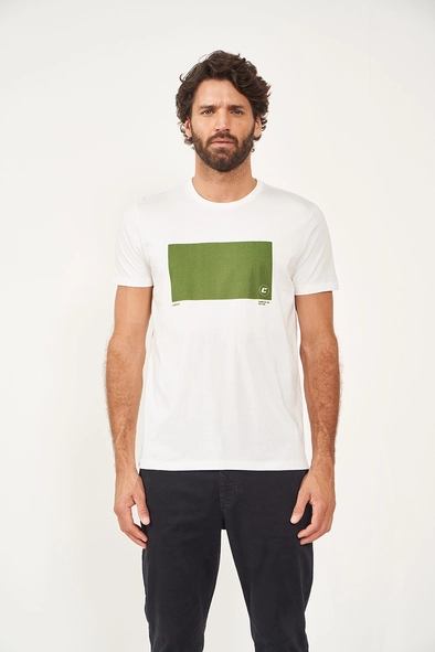 Camiseta Masculina Slim Off Shell