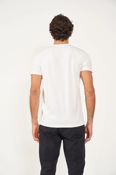 Camiseta Masculina Slim Off Shell