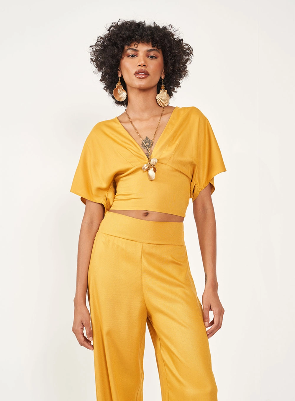 Blusa Colcci Amarelo