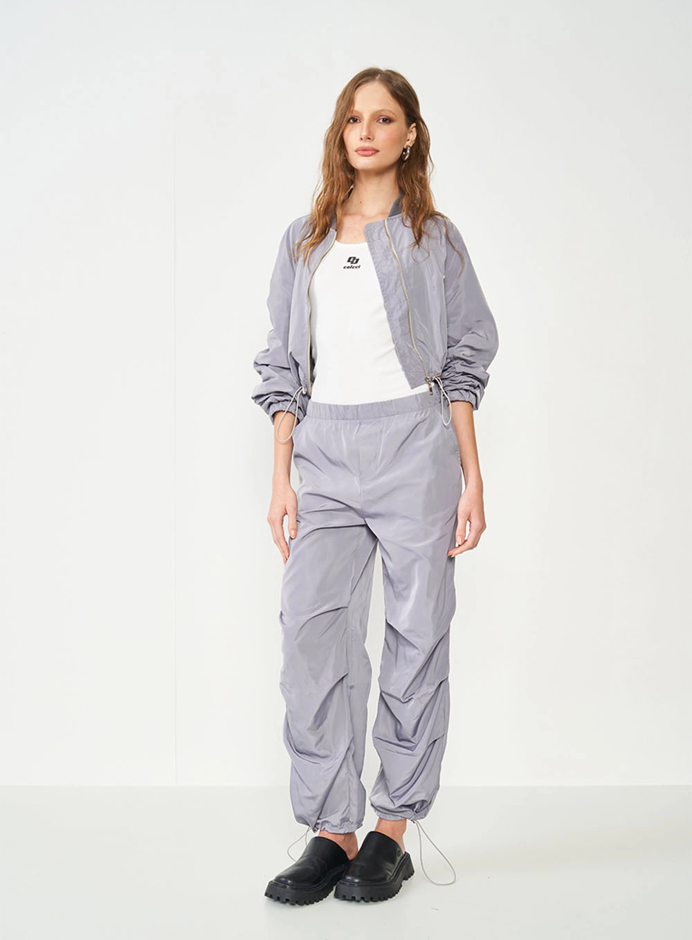 Jaqueta Bomber Comfy Cinza