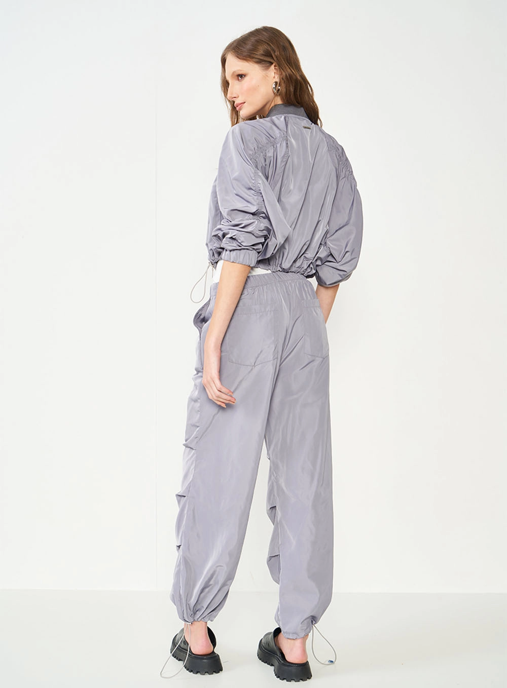 Jaqueta Bomber Comfy Cinza