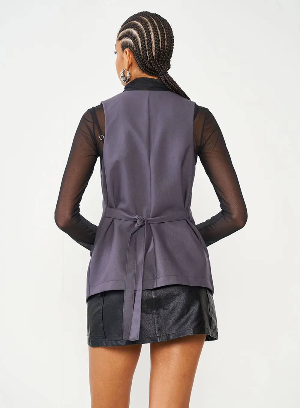 Colete Alfaiataria Cinza Comfy CINZA