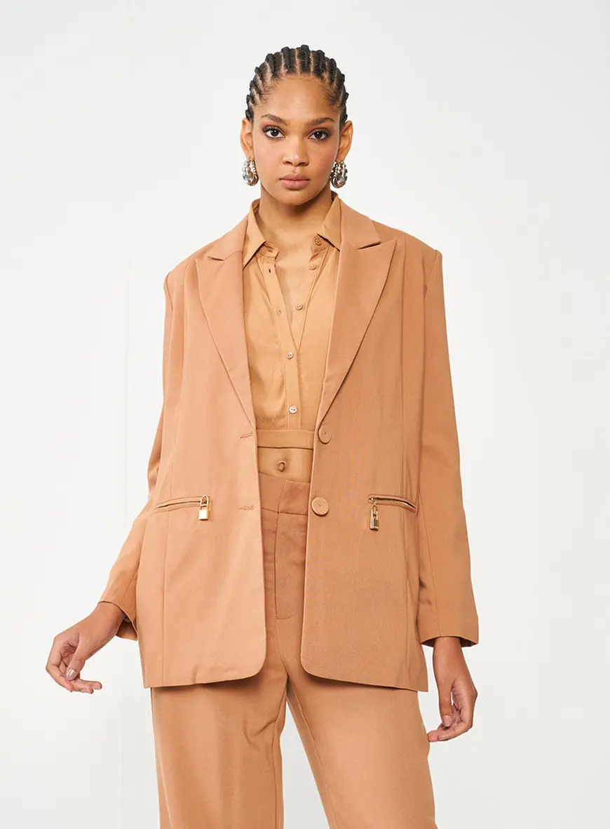 Blazer Loose Com Puxador Diferenciado | COLCCI | Colcci