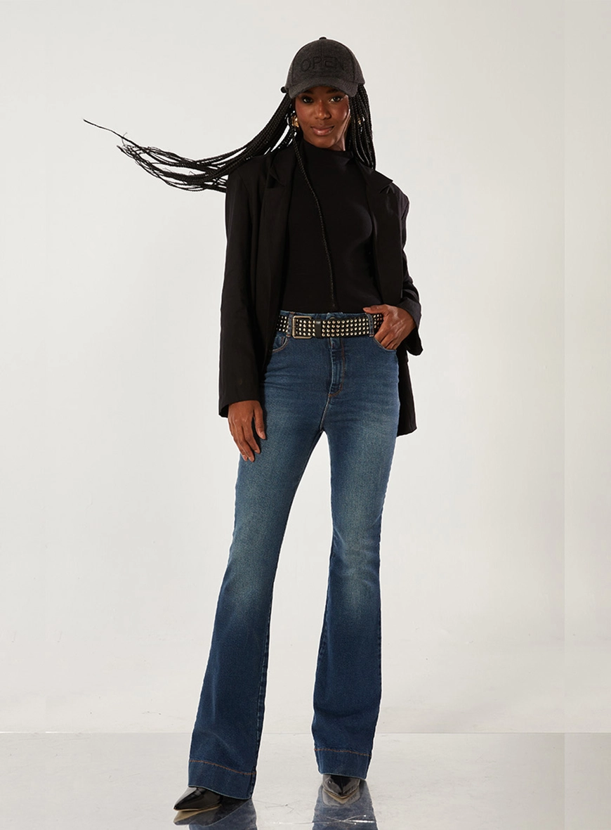 Calça Jeans Reta Duda Índigo 1