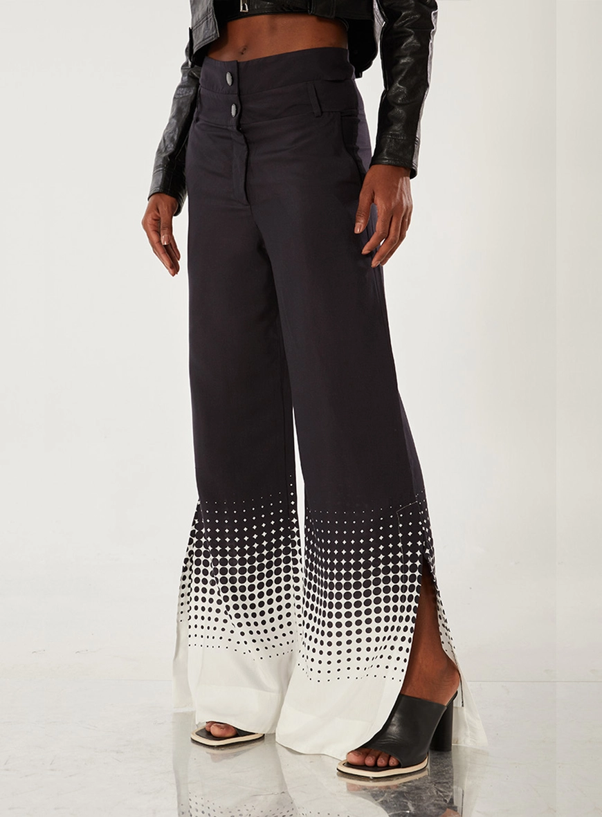 Calça Pantalona Cós Duplo Balls Estampado 3