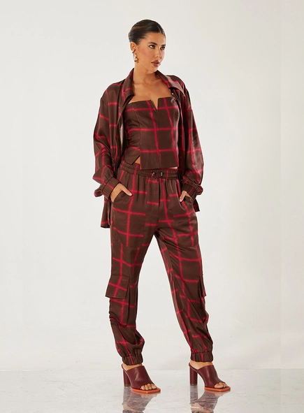 Calça Cargo Com Elástico