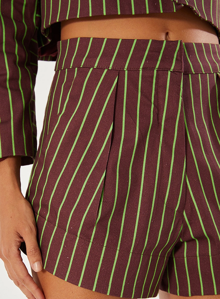 Short Alfaiataria Reto Estampado 3