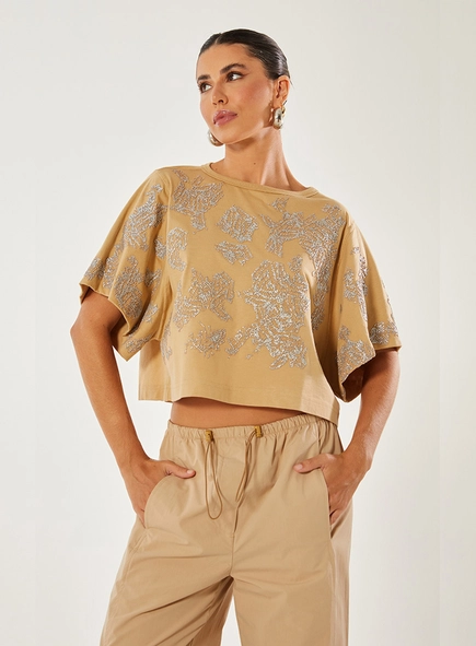 Blusa Ampla Assimétrica