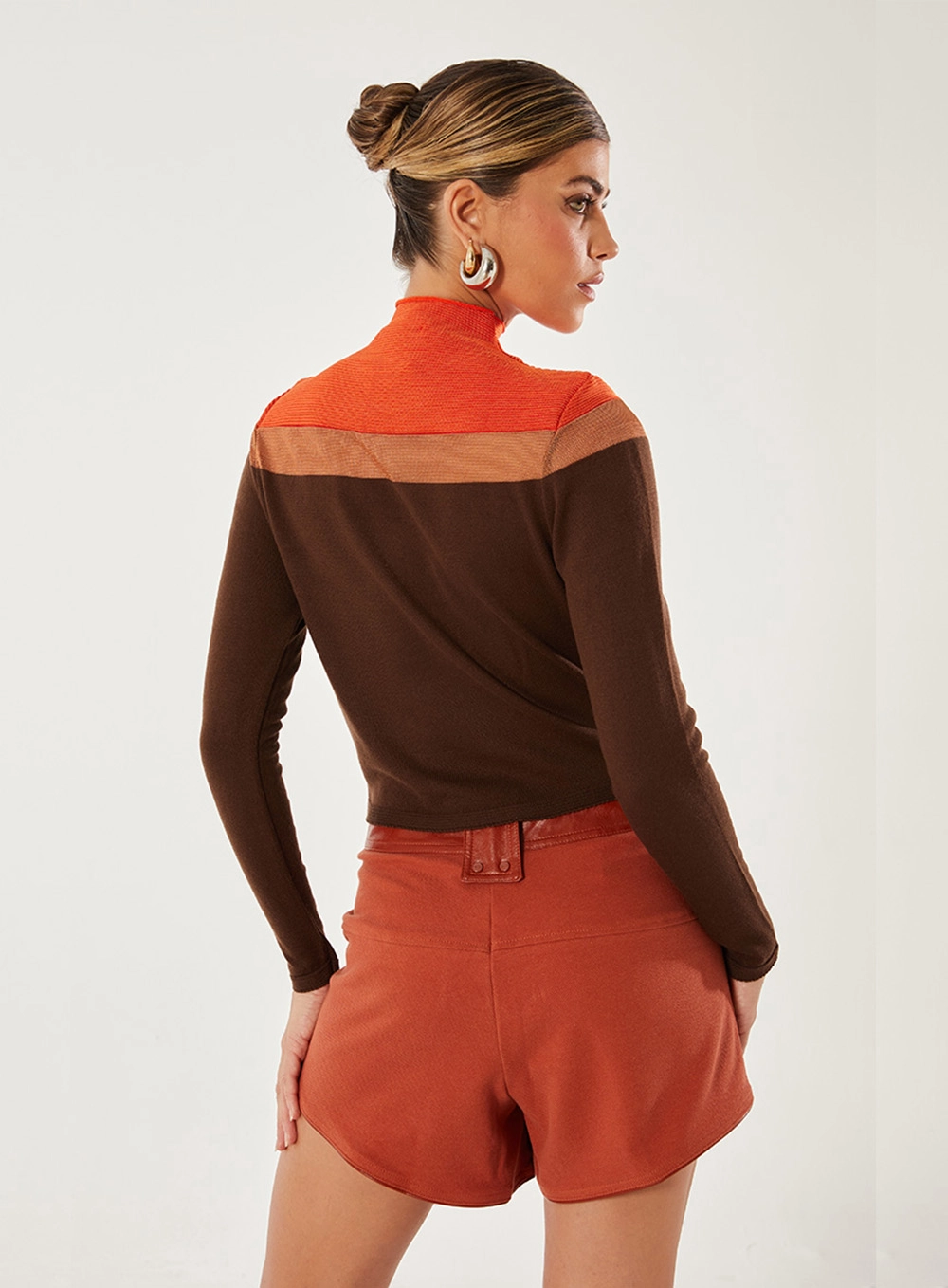 Blusa Confort Tricô Estampado 2