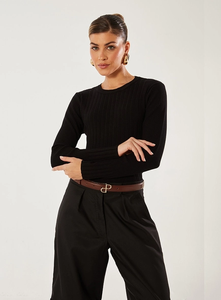 Blusa Tricô Canelada