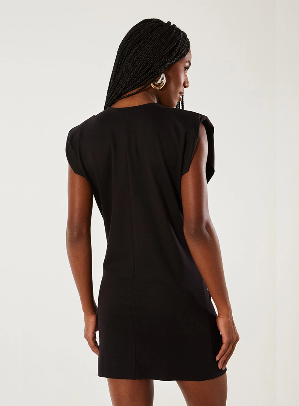 Vestido Decote Com Zíper Preto 2