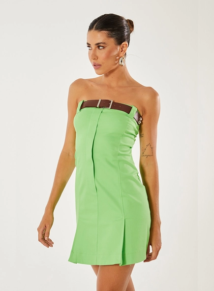 Vestido Com Detalhe Cinto