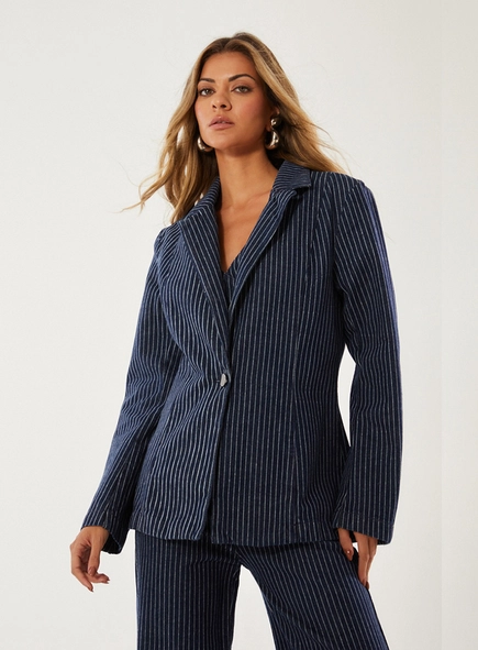 Blazer Alfaiataria Jeans