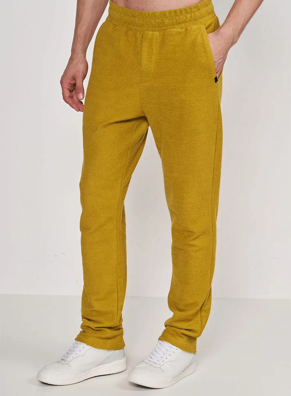 Calça De Moletom Texturizado Verde Biome
