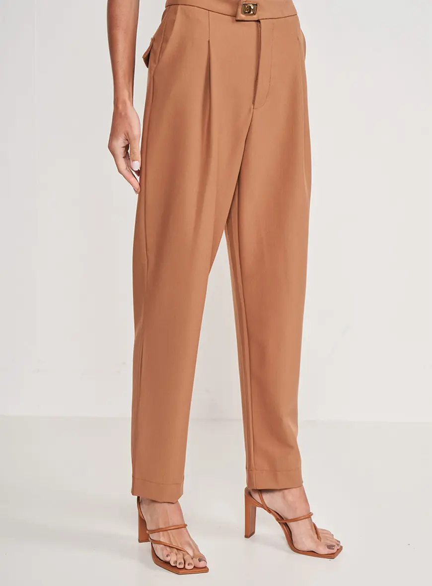 Calça Alfaiataria Joana Com Fecho