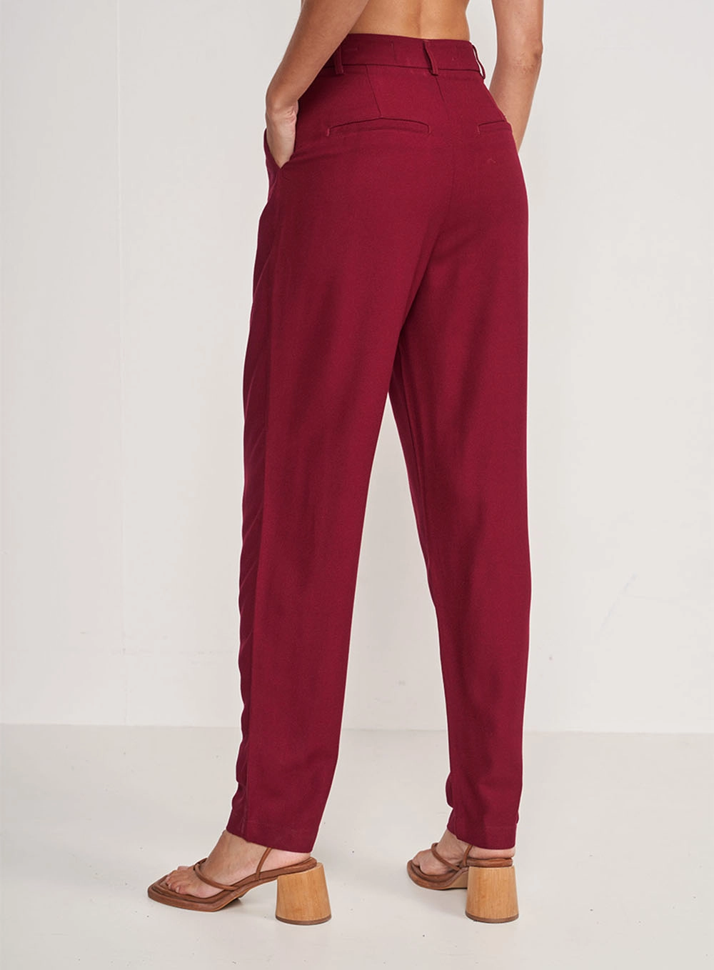 Calça Alfaiataria Joana Bordo Bordo