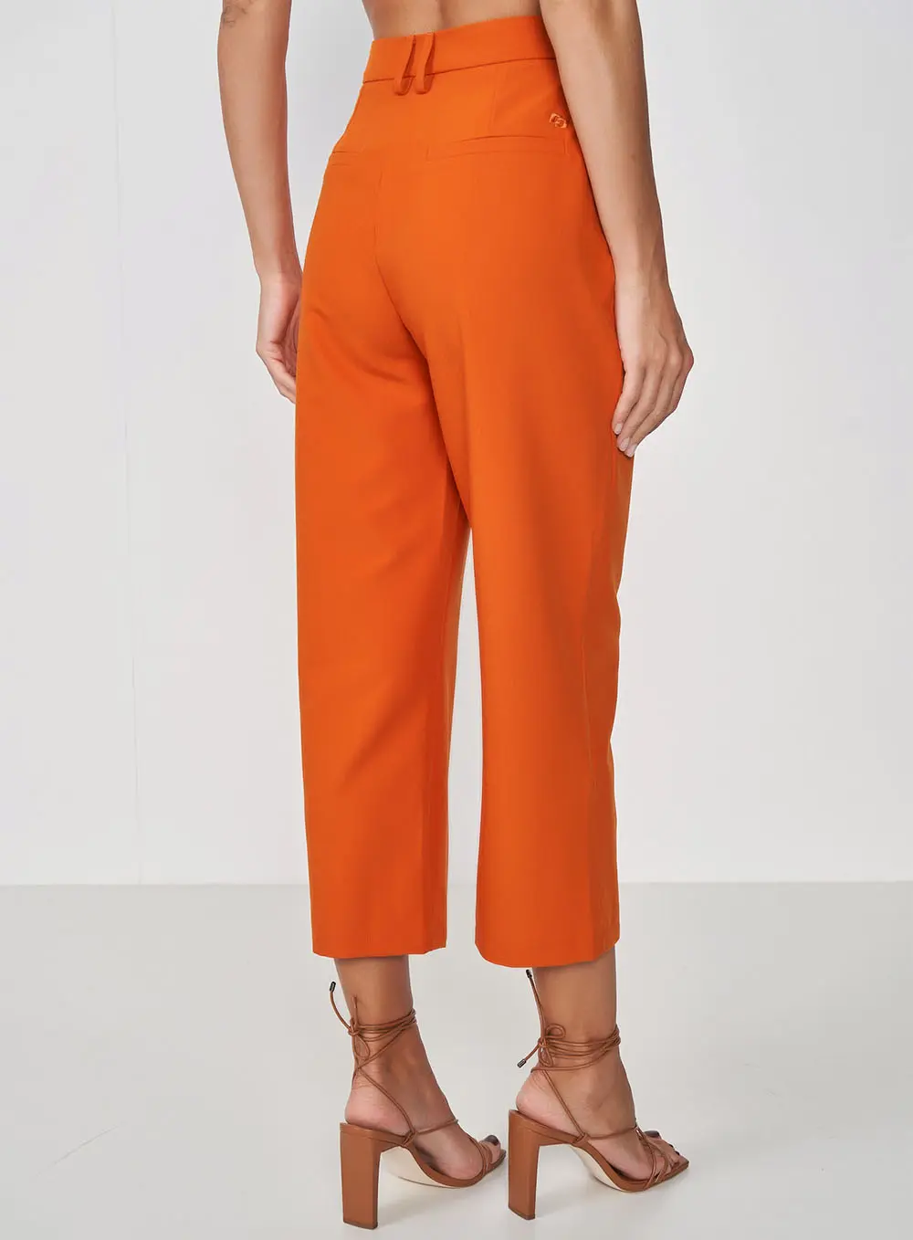 Calça Joana Carrot Niki Russet Laranja