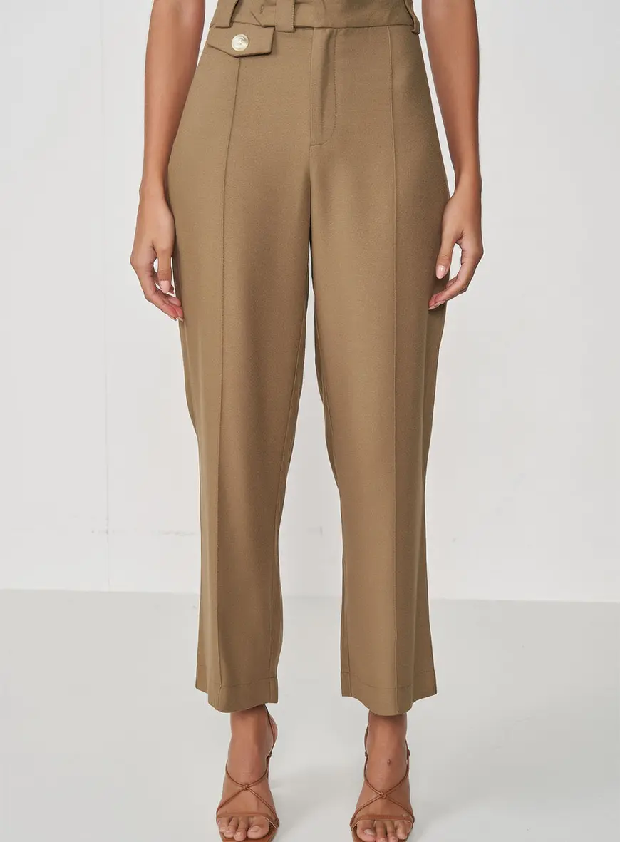 Calça Carrot Jade Alfaiataria Raquel Misk