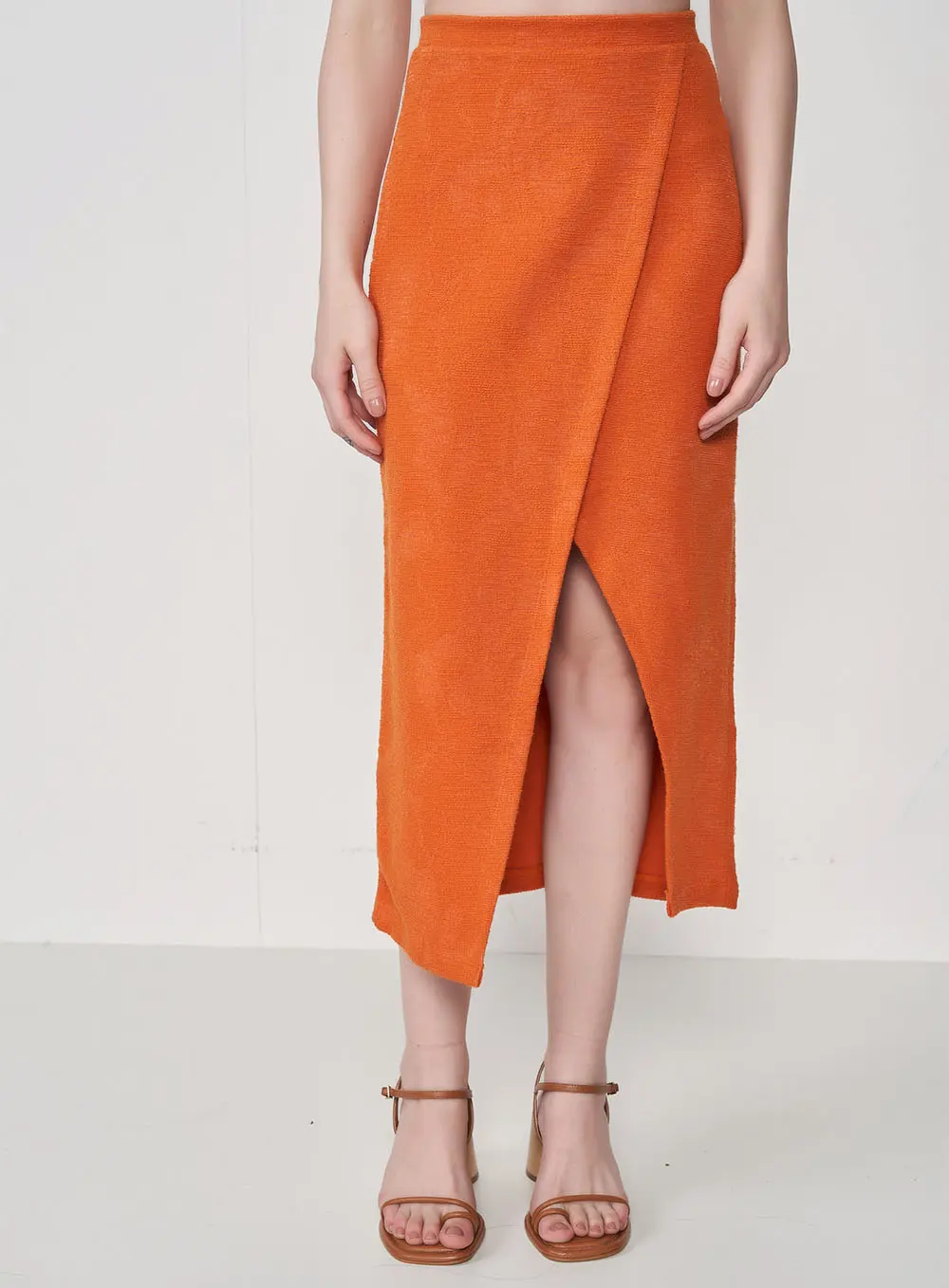Saia Midi Envelope Noveau Russet Laranja