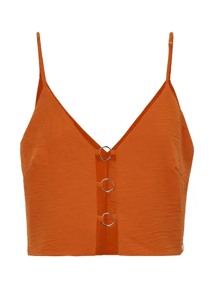 Blusa Com Detalhe Frente