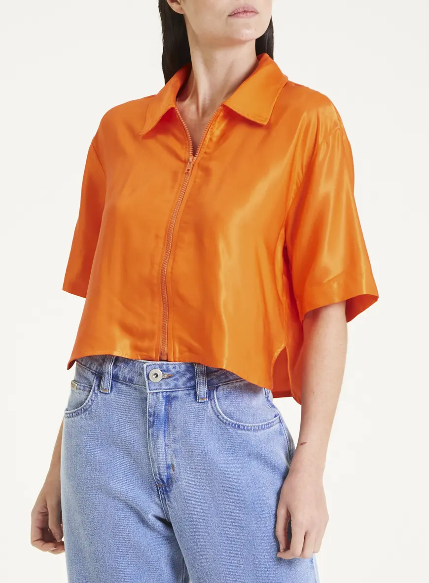 Camisa Forum Laranja Laranja Caprese