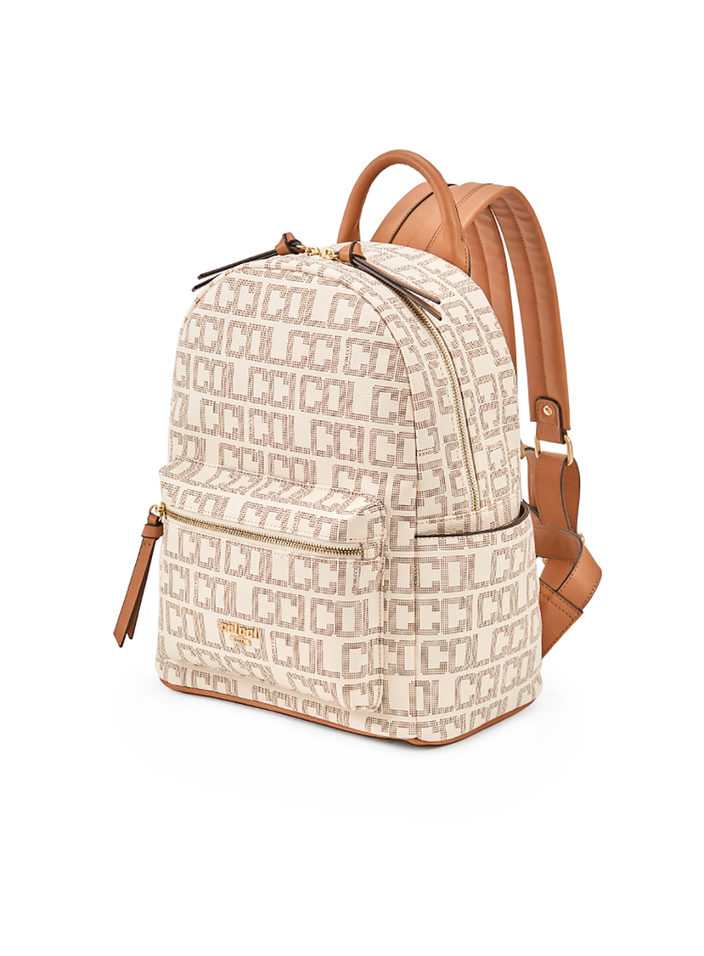 Mochila Colcci Fem Monograma Off White