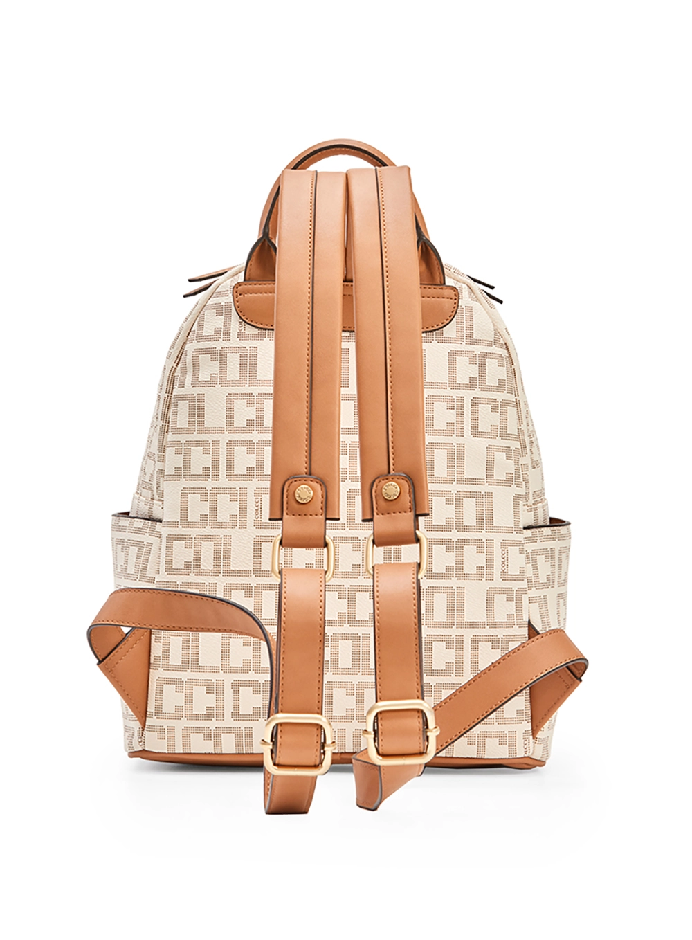 Mochila Colcci Fem Monograma Off White