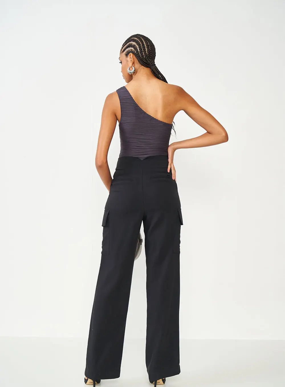 Blusa Slim Canelada CINZA