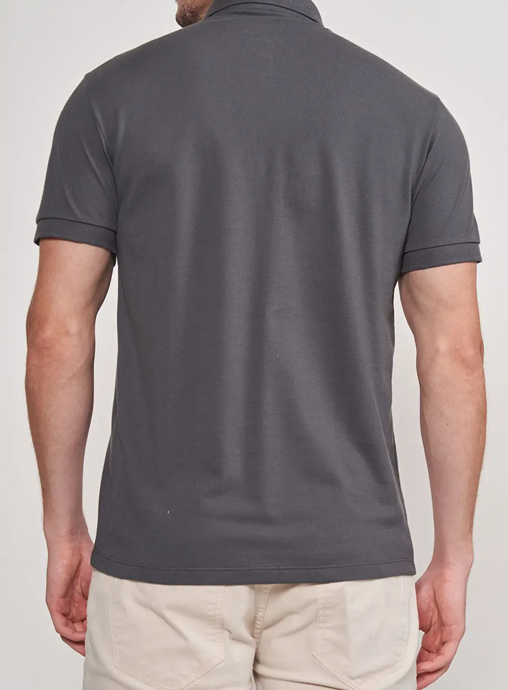 Camisa Polo Slim CINZA